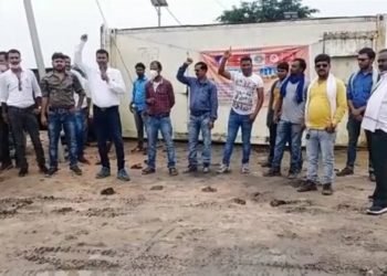 commercial mining protest