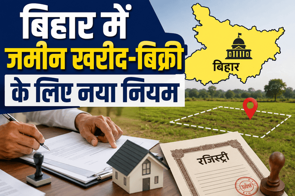 बिहार जमीन रजिस्ट्री, बिहार सरकार, जमीन खरीद बिक्री, भूमि विवाद, दाखिल खारिज, Bihar Land News, CO Verification, CO Verification Bihar, जमीन मालिकाना हक, दाखिल खारिज, भूमि विवाद, बिहार राजस्व विभाग, बिहार जमीन रजिस्ट्री, बिहार सरकार नई व्यवस्था, जमीन खरीद बिक्री नियम, Bihar Land Registry