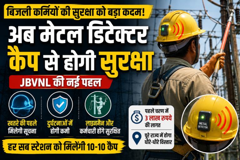 Electric Safety Update, Energy Department Jharkhand बिजली सुरक्षा अपडेट, Lineman Training Jharkhand, Power Sector Safety India, Smart Helmet Technology, झारखंड ऊर्जा विभाग, पावर सेक्टर सेफ्टी, लाइनमैन ट्रेनिंग झारखंड, स्मार्ट हेलमेट तकनीक
